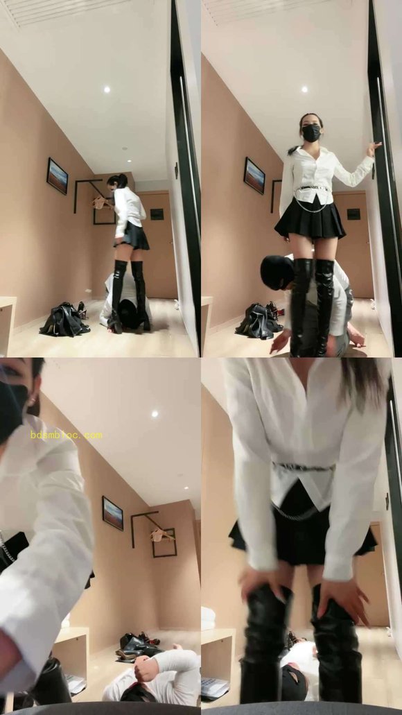 【苏老师s】舔靴虐乳爆踩踹