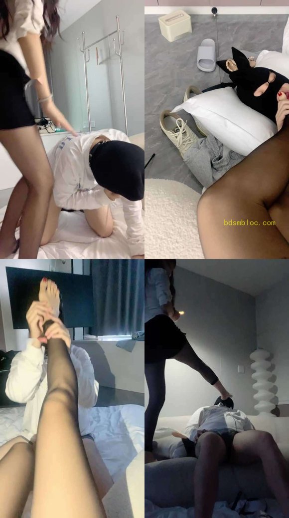 【丝雯】骑狗背恋足狂舔
