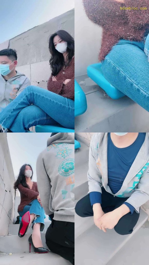 【禾末】户外大学体育场调-闻舔原味丝袜脚/运动鞋高跟鞋/喝圣水