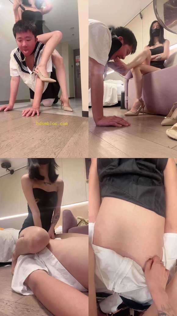 【妍妍s】调教女装骚狗