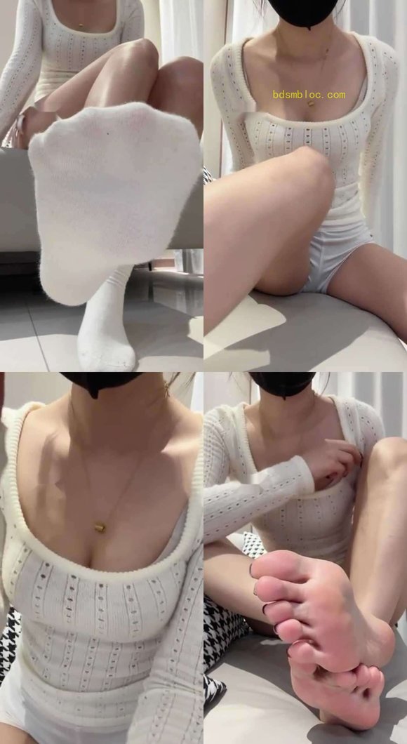 【小x大王】脏棉袜窒息裸足榨