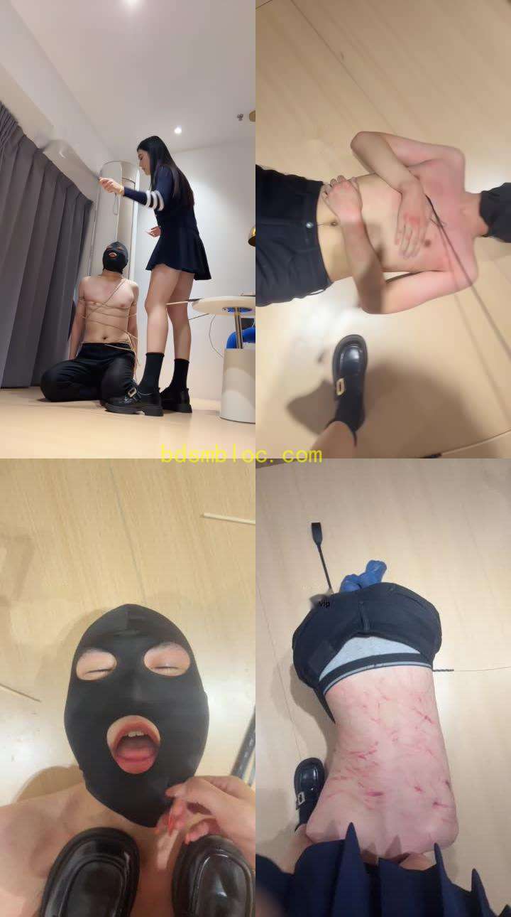 【泡泡】学姐范S-皮鞋黑袜-重度鞭打班主任
