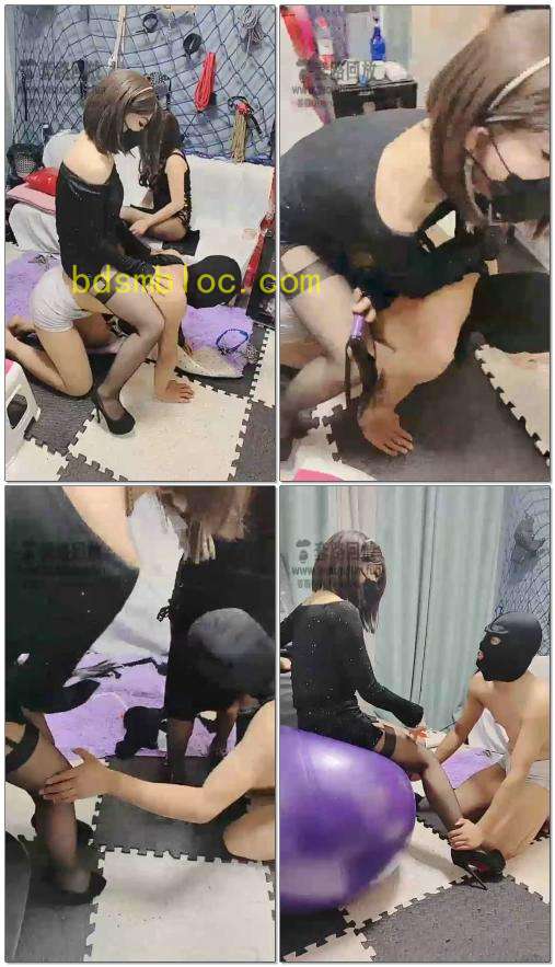 【黑桃Qmama】双女主调丝袜奴