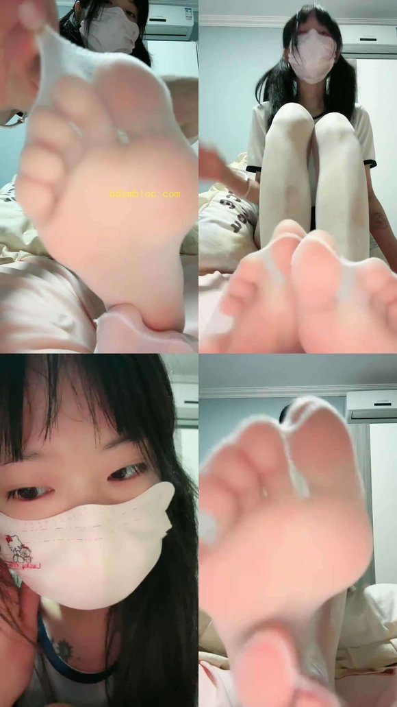 【奶味小仙女】白丝臀炸