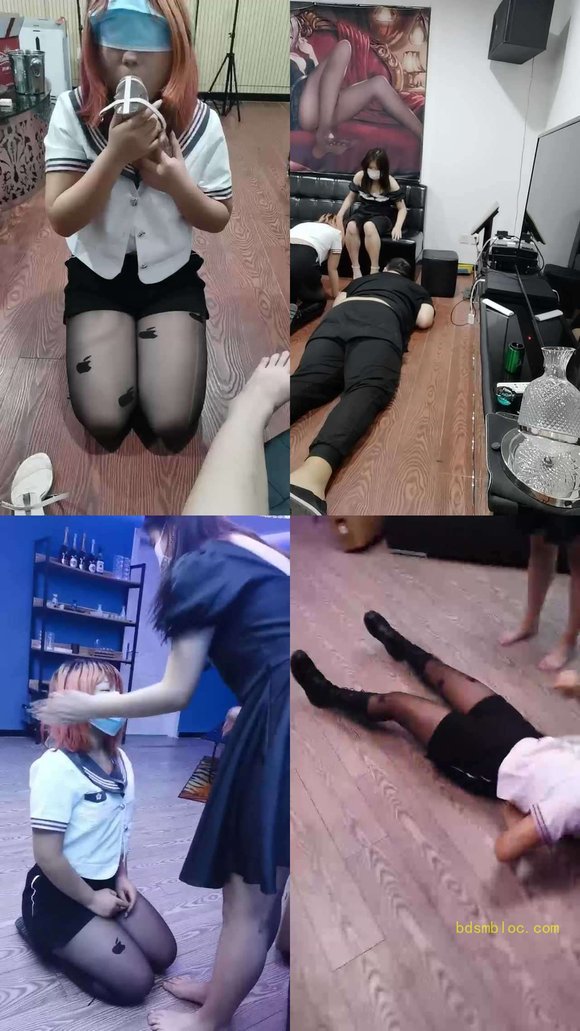 【全国M】超级贱-精神小妹KTV玩弄父女狗
