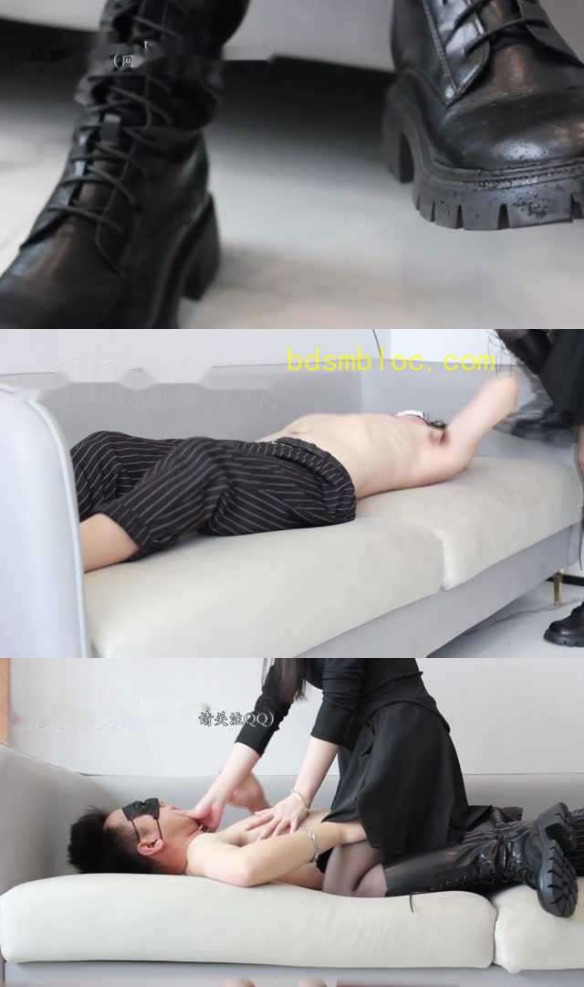 【黑丝诱惑】【乔伊】素人篇：某医美前台接待员乔伊长靴全体重踩奴坐奴窒息口水羞辱