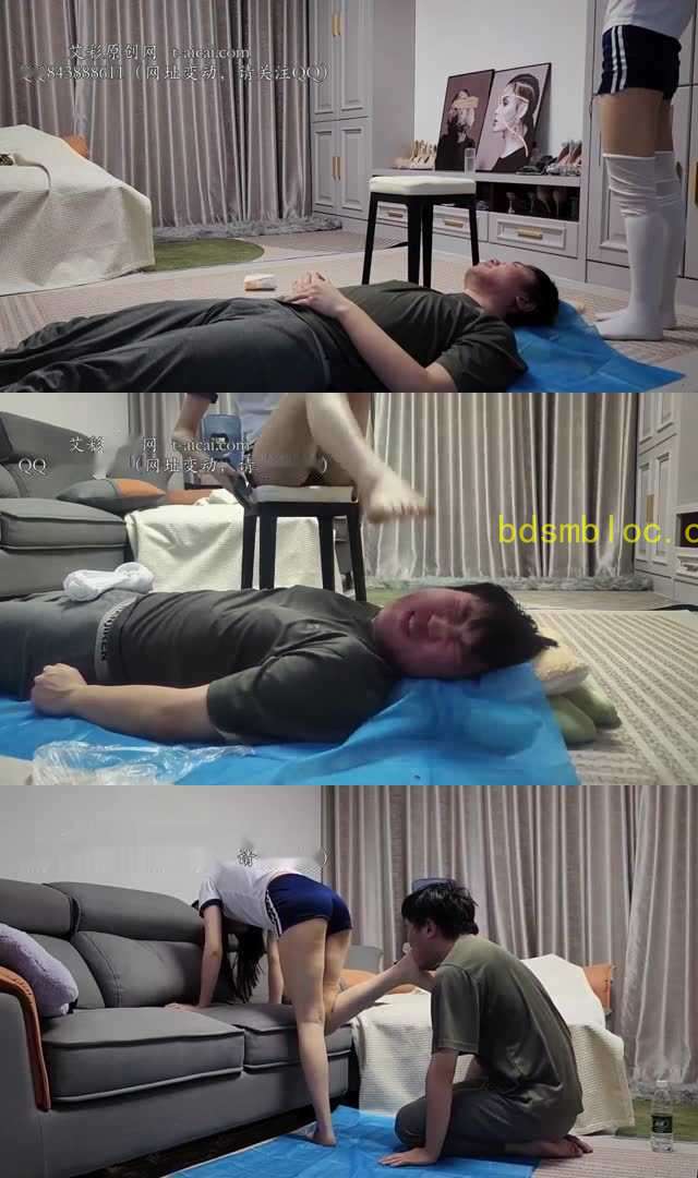 【丫丫在北京】jk重度脚深喉 插吐 在奴脸上跑步跳高