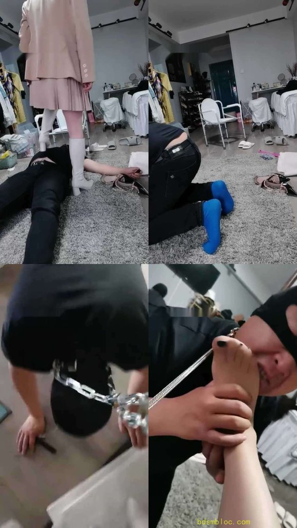 【乐爷】深喉踩踏脚耳光