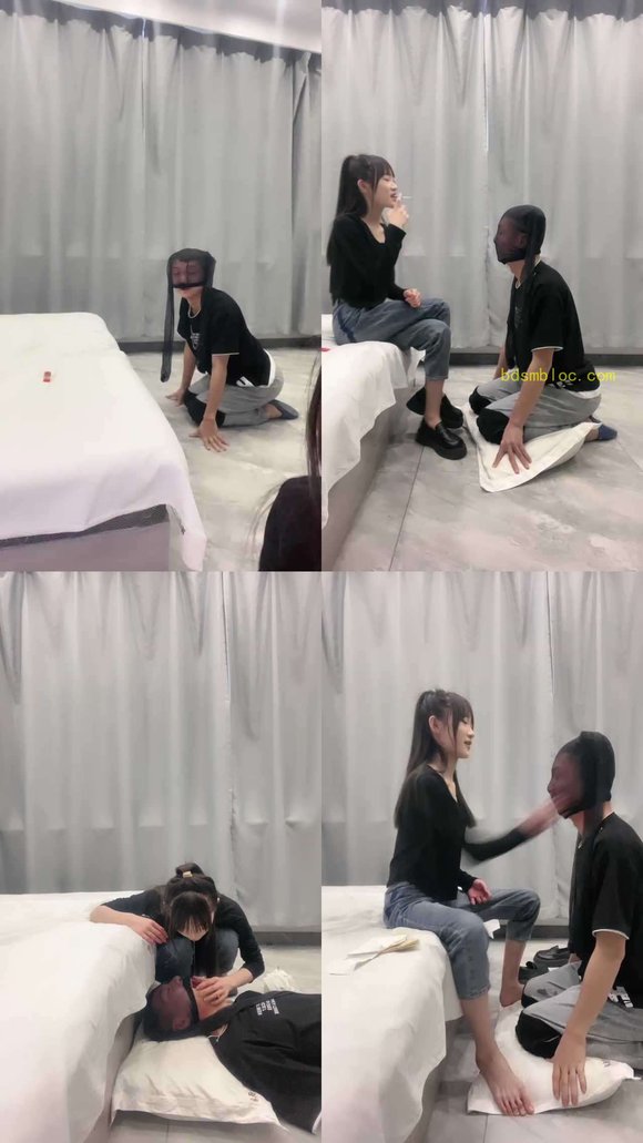 【文文】精神小妹抽耳光/裸足提档踩踏/喂口水