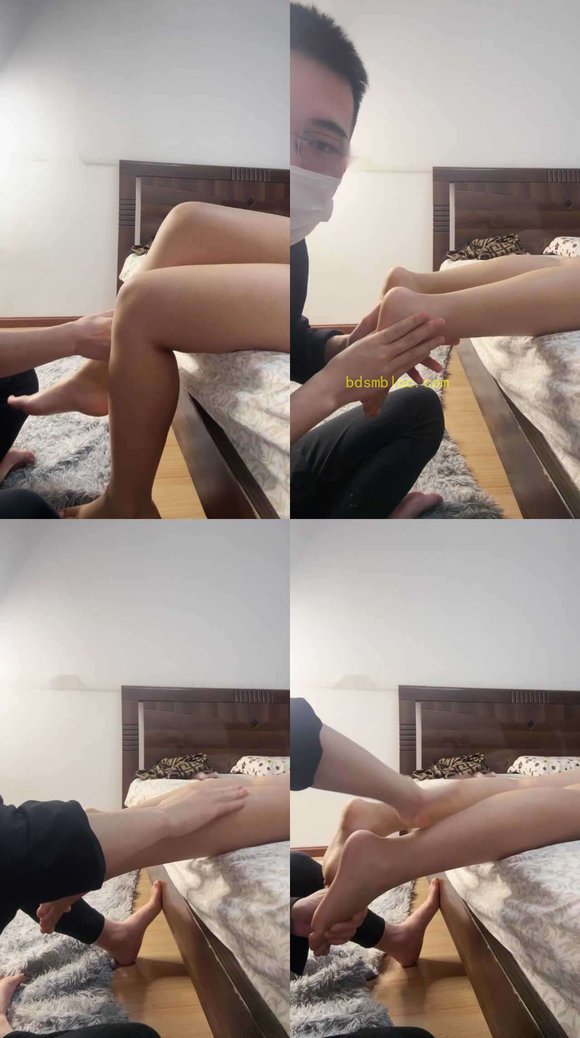 【桃桃樱】品尝素人小姐姐的玉足