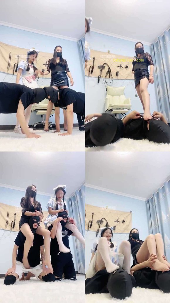 【甜桃】母女双S虐双奴