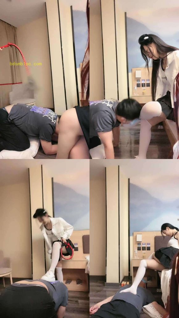 【墨汐女王】双S-重度鞭打/小白鞋白丝虐/骑马踩踏