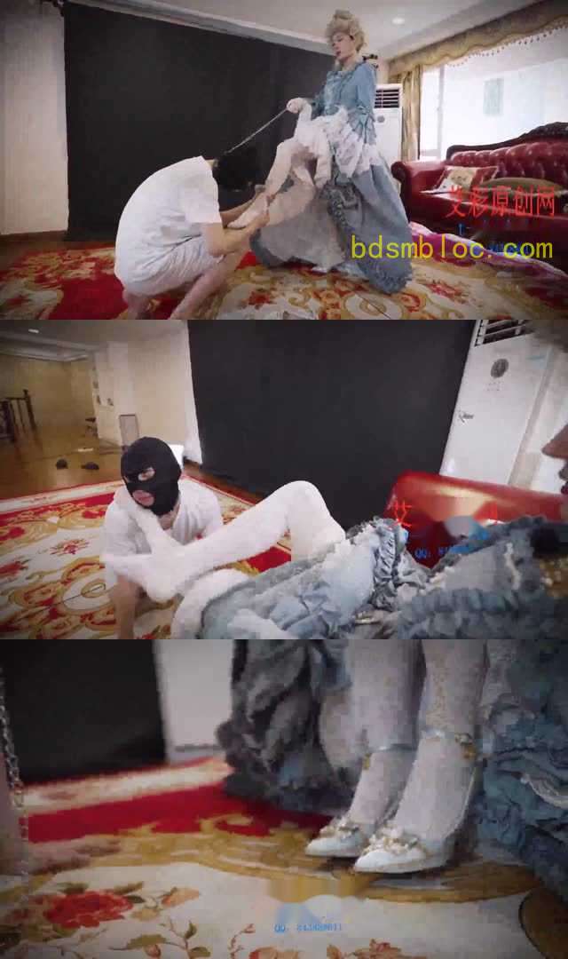 【影姬】cos蓝装皇后 惩罚男奴