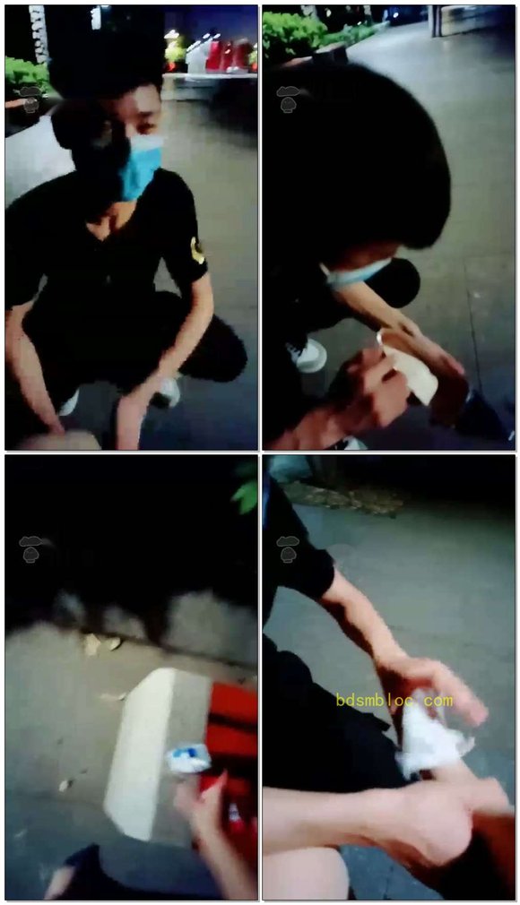 【女皇余香】野外脚喂食，吃口水，丝足挑逗