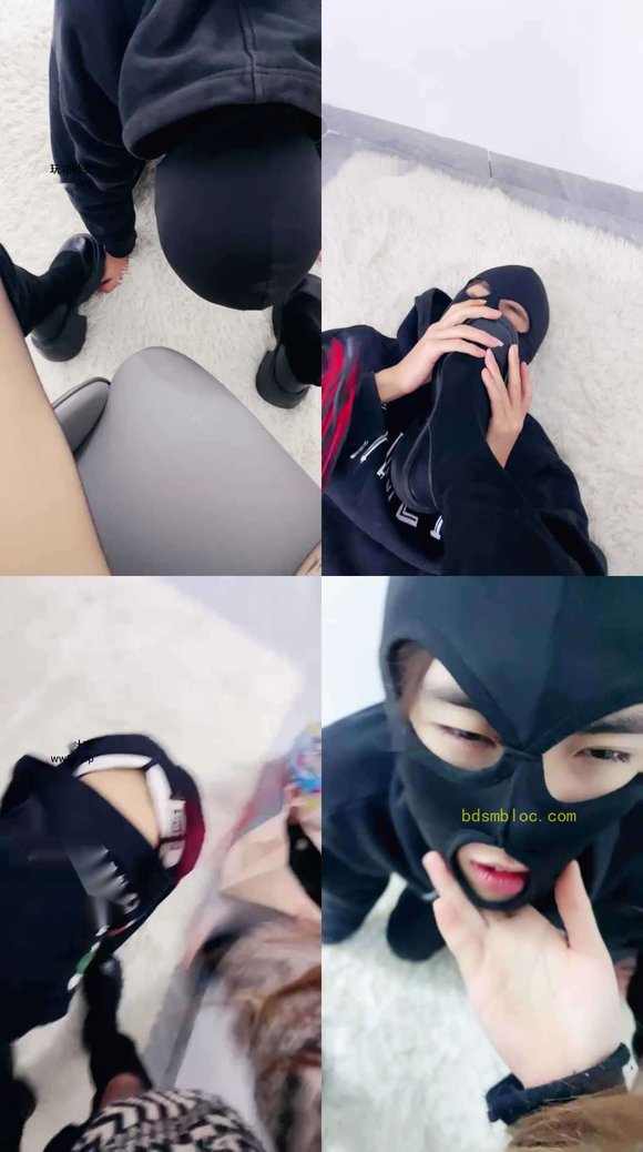 【沐沐大大】碾压踩狗爪/清理长靴/掐乳鞭打