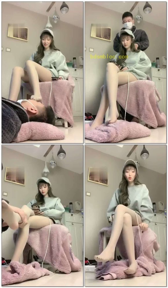 【梦幻Abby】超美女王踩踏，贱狗的宿命