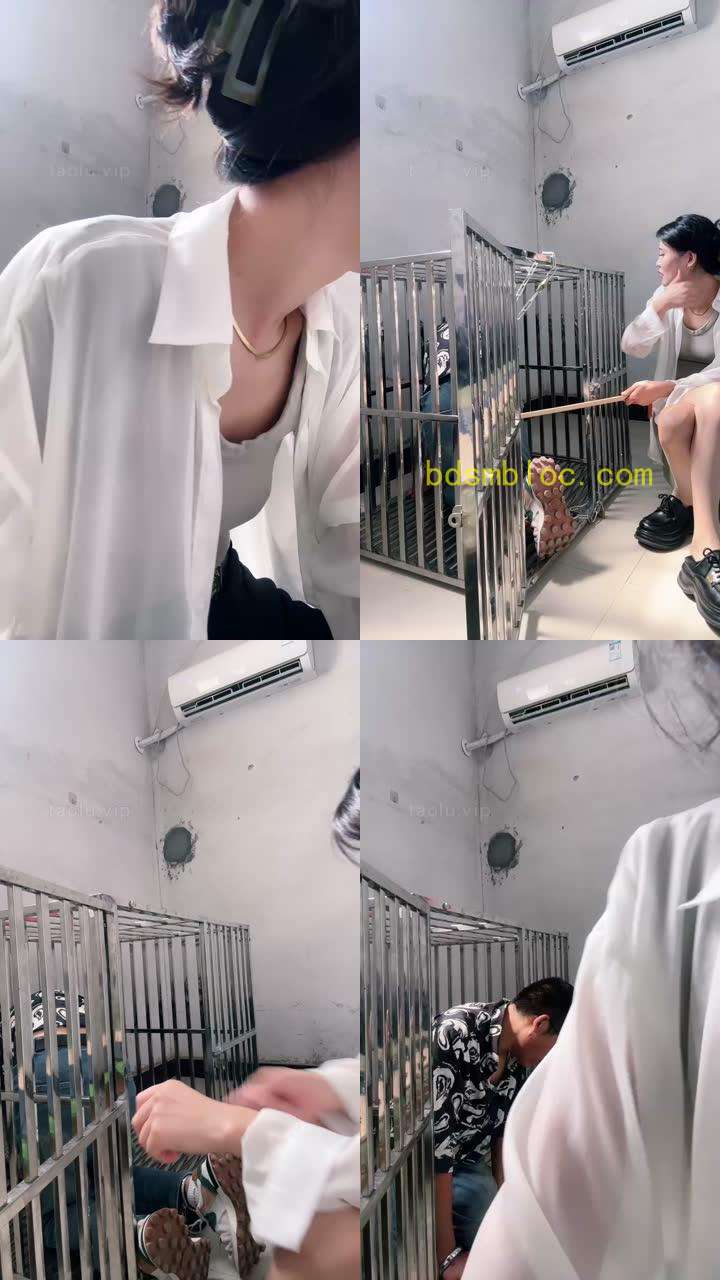 【孤傲女帝】狗笼圈养犬化前任