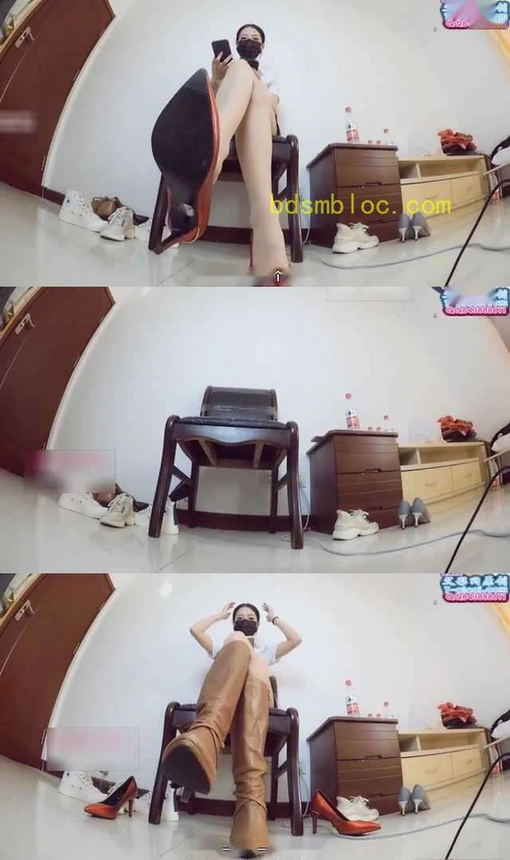 【晓G老师】POV 红高跟 肉丝裸足 熟女征服玩弄把你变成厕M