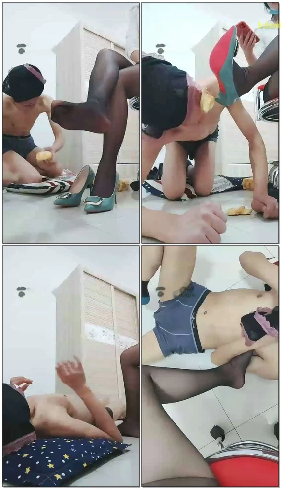 【奈奈s】暴虐老狗第四场：喂食口水分泌物