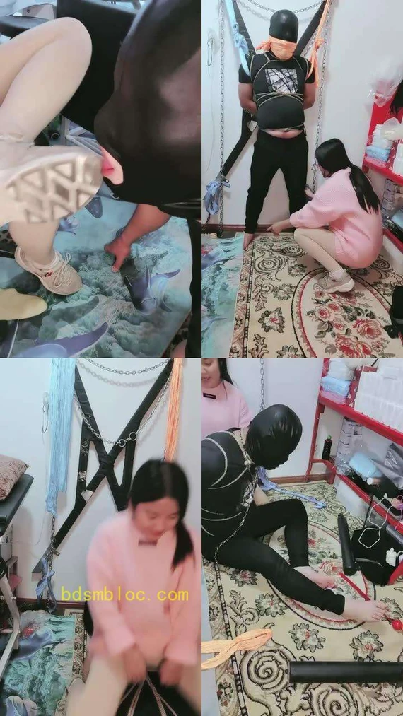 【西安欣】五花大绑虐圈养狗
