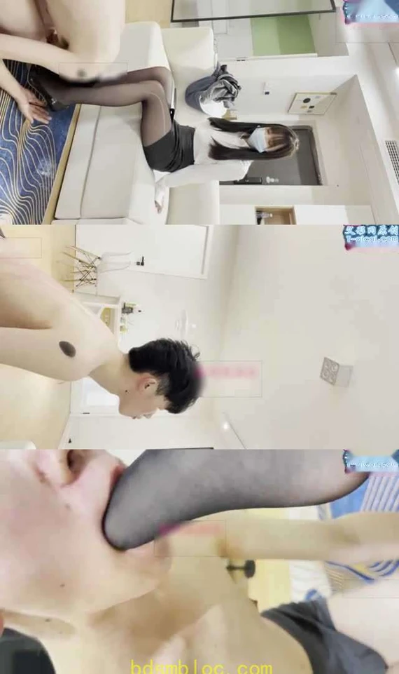 【樱桃大大】可爱高贵制服 黑丝戏谑小奶狗