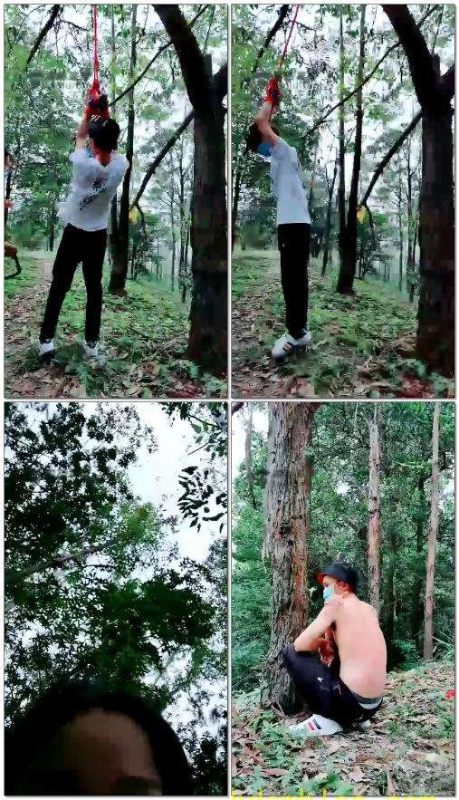 【郭照Queen】户外吊打鞭打虐狗