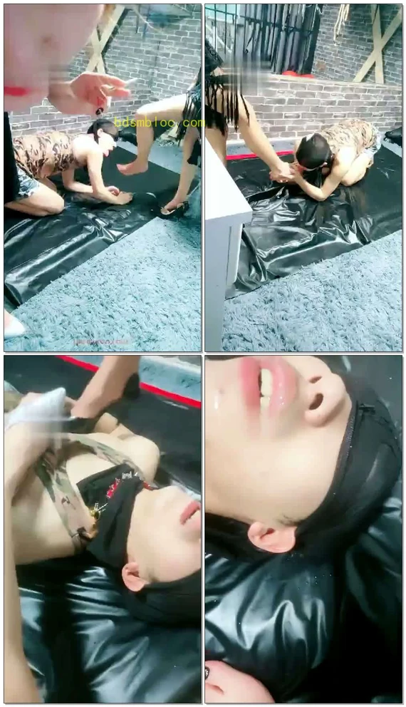 【柒染殿下】玩狗蛋脚奴口水场羞辱
