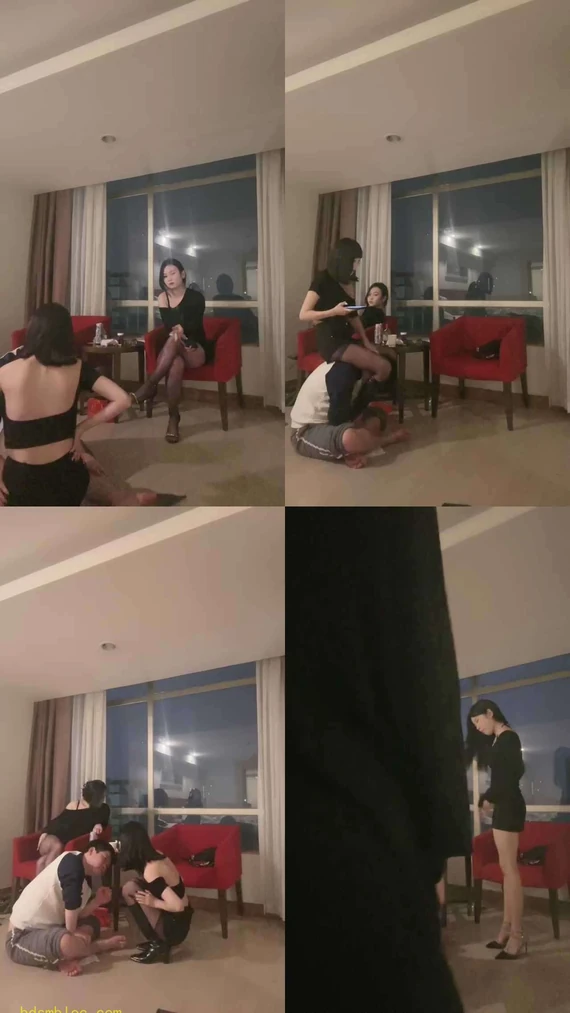 【纯一】闺蜜观战-暴打虐打出轨狗
