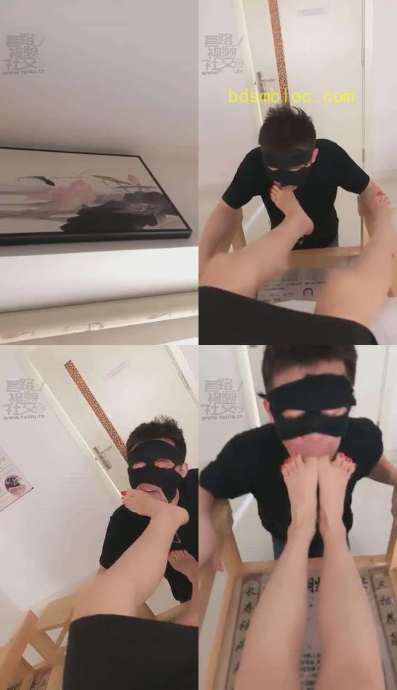 【歌迪丝】怎么按都不舒服 掰弯素人技师舔脚