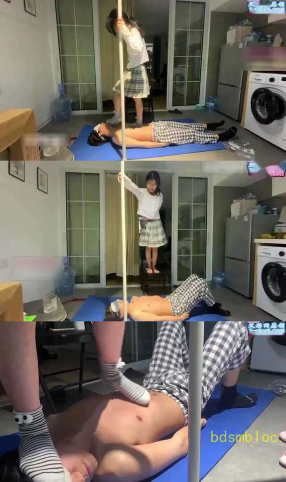 【萝莉酱】小云初次踩踏