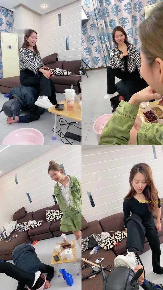 【二宝】压迫坐家具奴/狗盆里咀嚼圣水