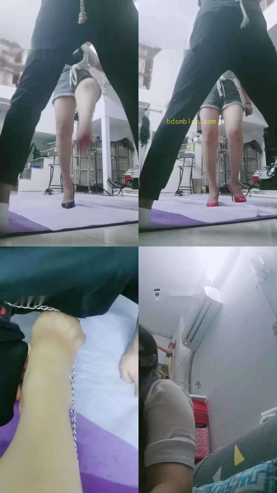 【紫钰大人】吊绑强制踢打虐