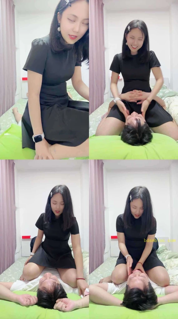 【栀子女王】棉袜塞嘴坐脸窒息