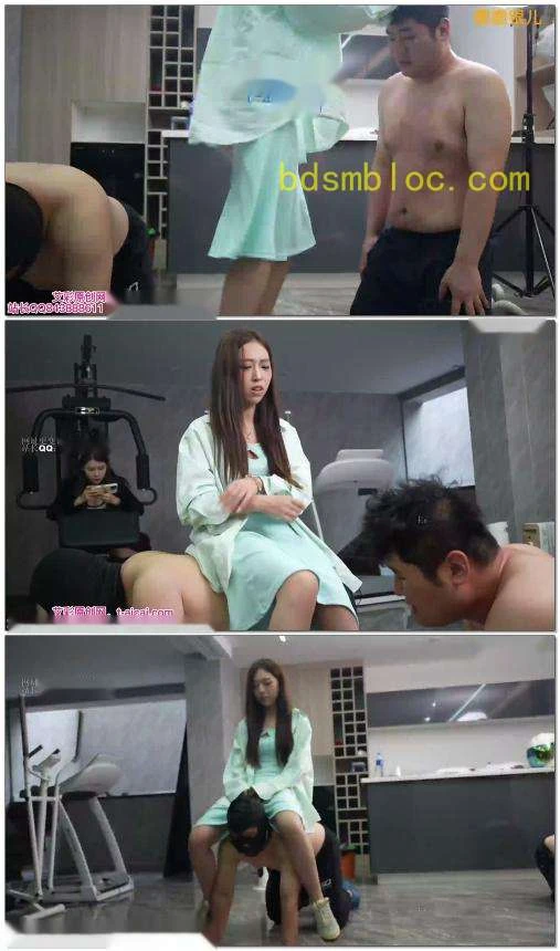 【肉丝女】暴力脆响大力的耳光