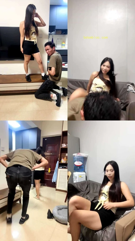 【露露娜】踩舔脚深喉坐脸窒息