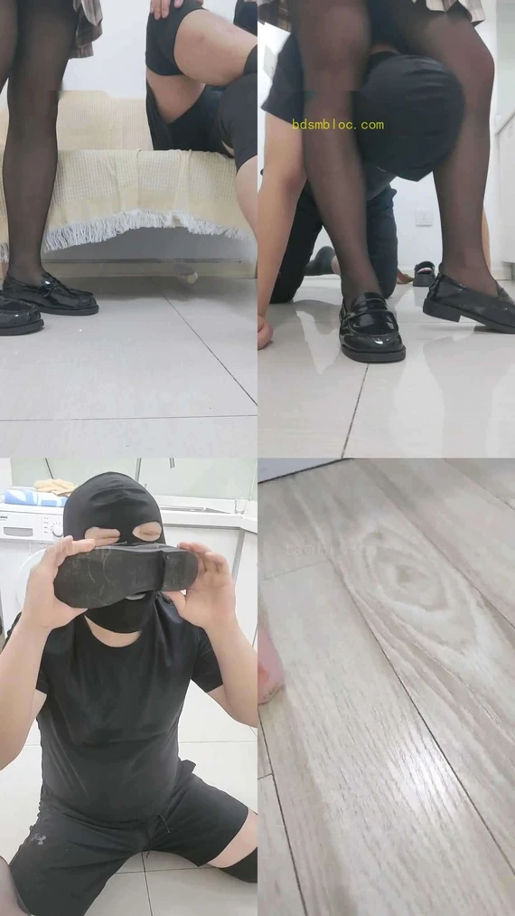 【柠萌小主】黑丝白袜气味羞辱/踩狗爪/骑狗背/脚插嘴