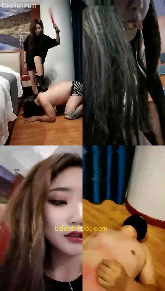 【夏馨S】虐重度刑奴，马丁靴踩踏，踢档，SP,耳光羞辱