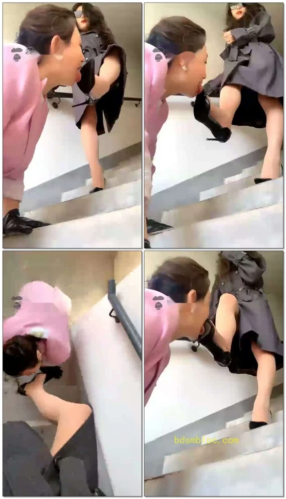 【歌迪丝】三婶户外吃脏鞋底,第一视角超级脏