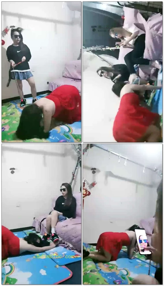 【橙子姐姐】双s虐骚母狗