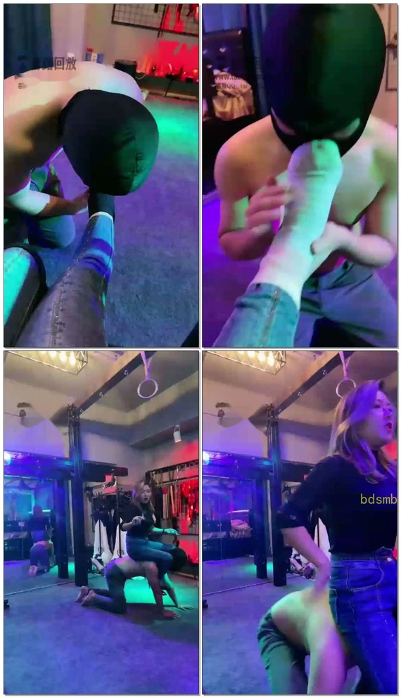 【成都六姐】白领小奶狗第一次被玩