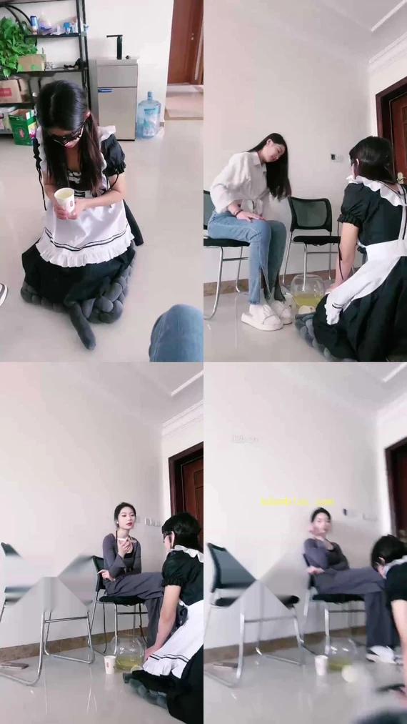 【宸宸】攒了三天的圣水 强灌女奴
