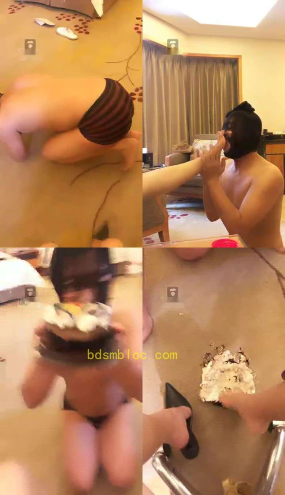 【琴师】调教贱狗 脚喂食 舔脚 吐痰 27分钟