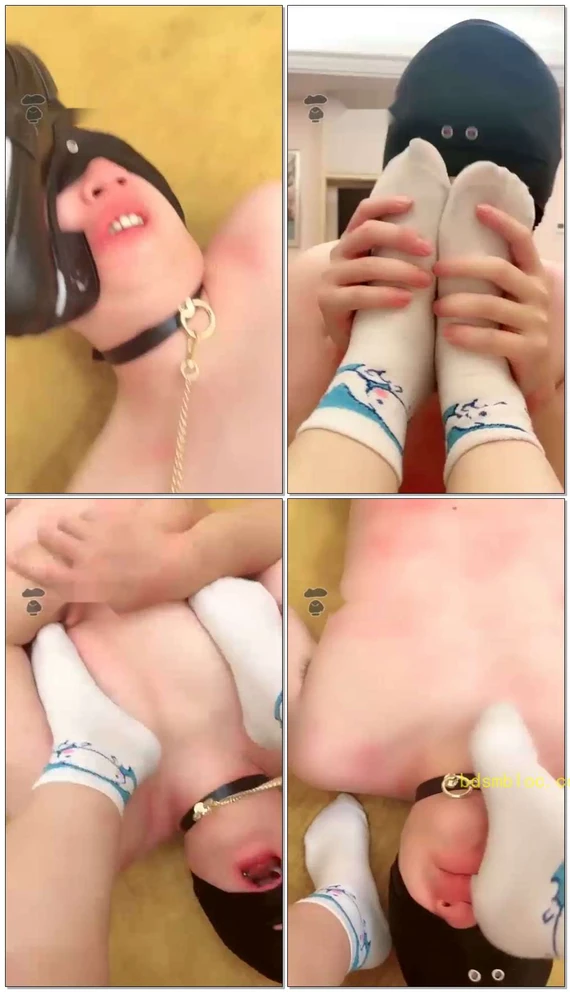 【机制宝宝】棉袜除臭深喉口水，狗子被我插吐了