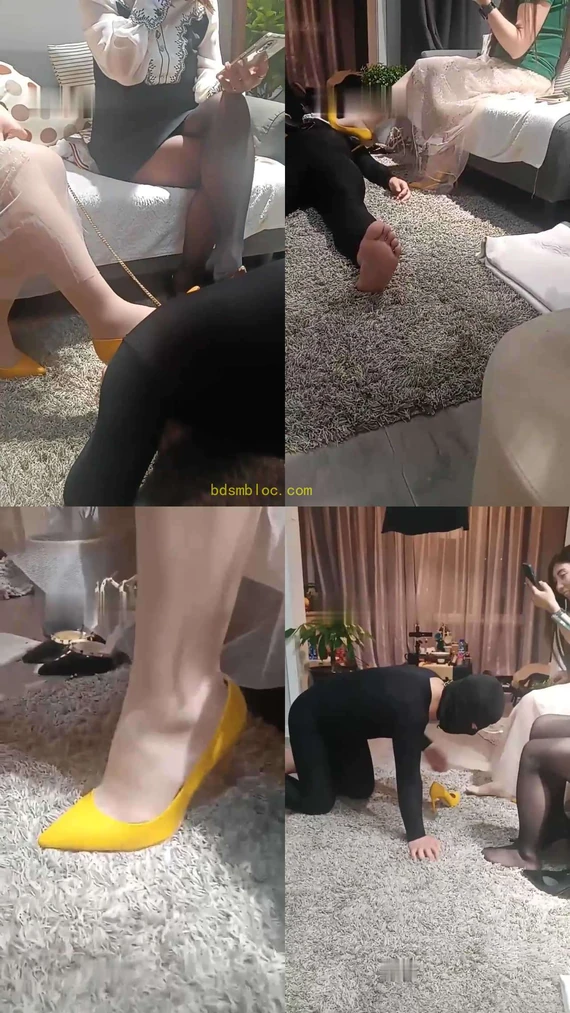 【乐姐】双S-黑丝+肉丝美腿踩虐【双视角版】