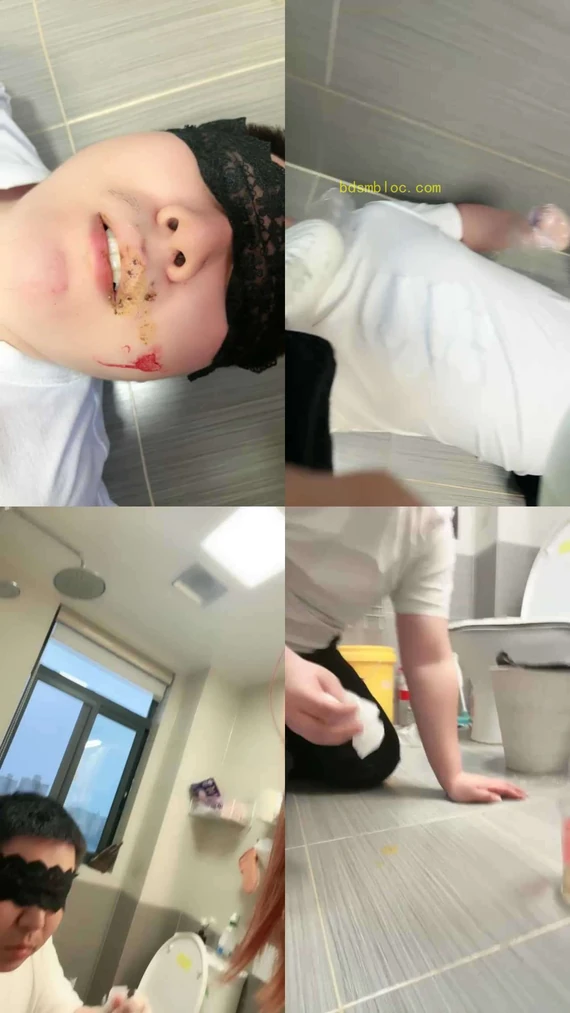 【语阳】厕所直接吃始