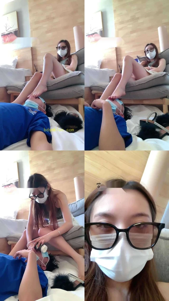 【樱田妮妮】御姐网红脚踩狗脸