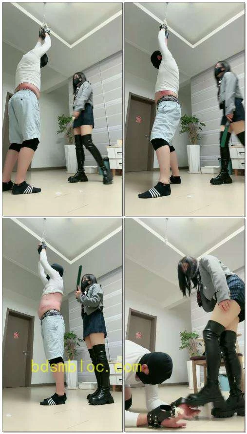 【今浠S】吊打！暴力踢裆！虐乳！重度
