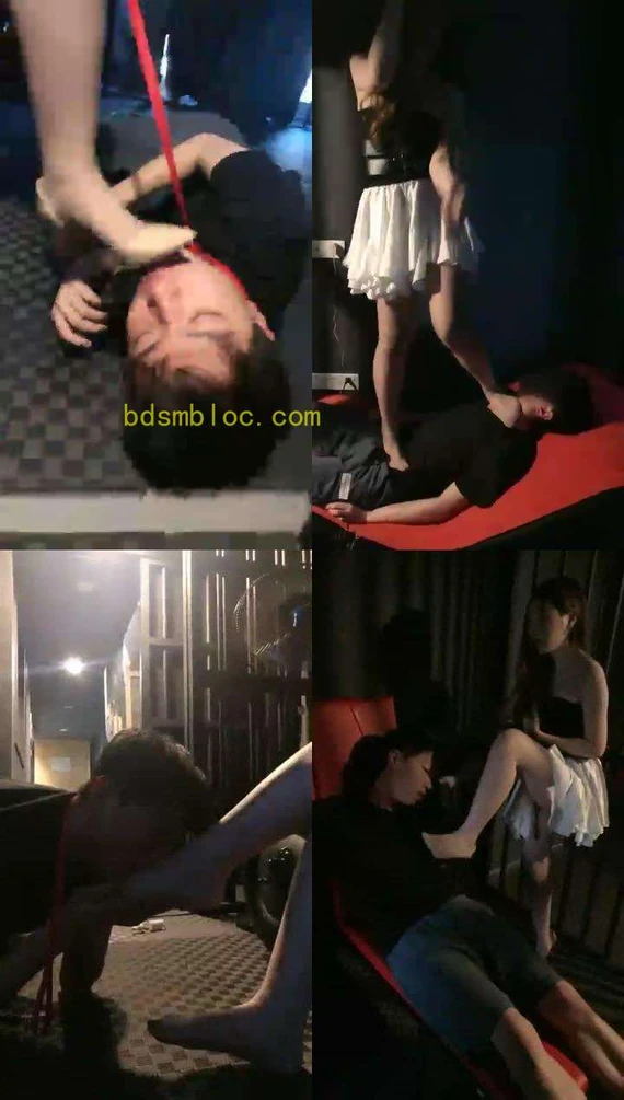 【黑甜女蒂】全能调教室春药迷惑m小白
