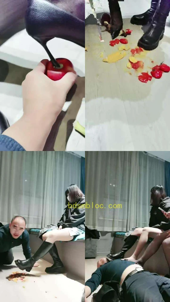 【西北傻子】开发足疗店双素人踩踏喂食