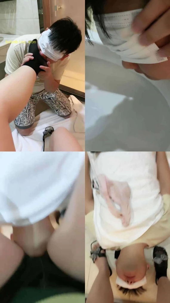 【美羊羊】喂食羞辱/脚耳光/闻臭袜/清理马桶/圣水/内裤堵嘴